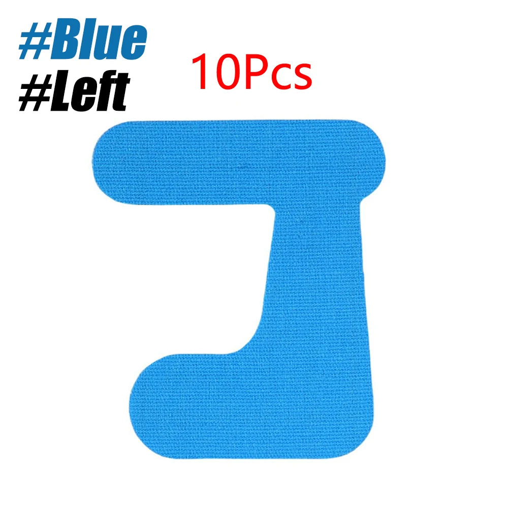 Precut Thumb Support Tape 10pcs Self Adhesive Kinesiology Patches Finger Bandages Elastic Strap for Sports Injury Protection