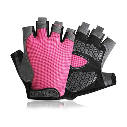 Premium Fingerless Gym Gloves - Breathable Anti-Slip Training Gloves for Men & Women - Weightlifting, Bodybuilding, Cycling & Sports