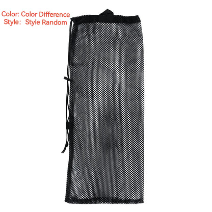 Quick-Dry Mesh Diving Bag - Drawstring Snorkeling Storage for Sports Equipment