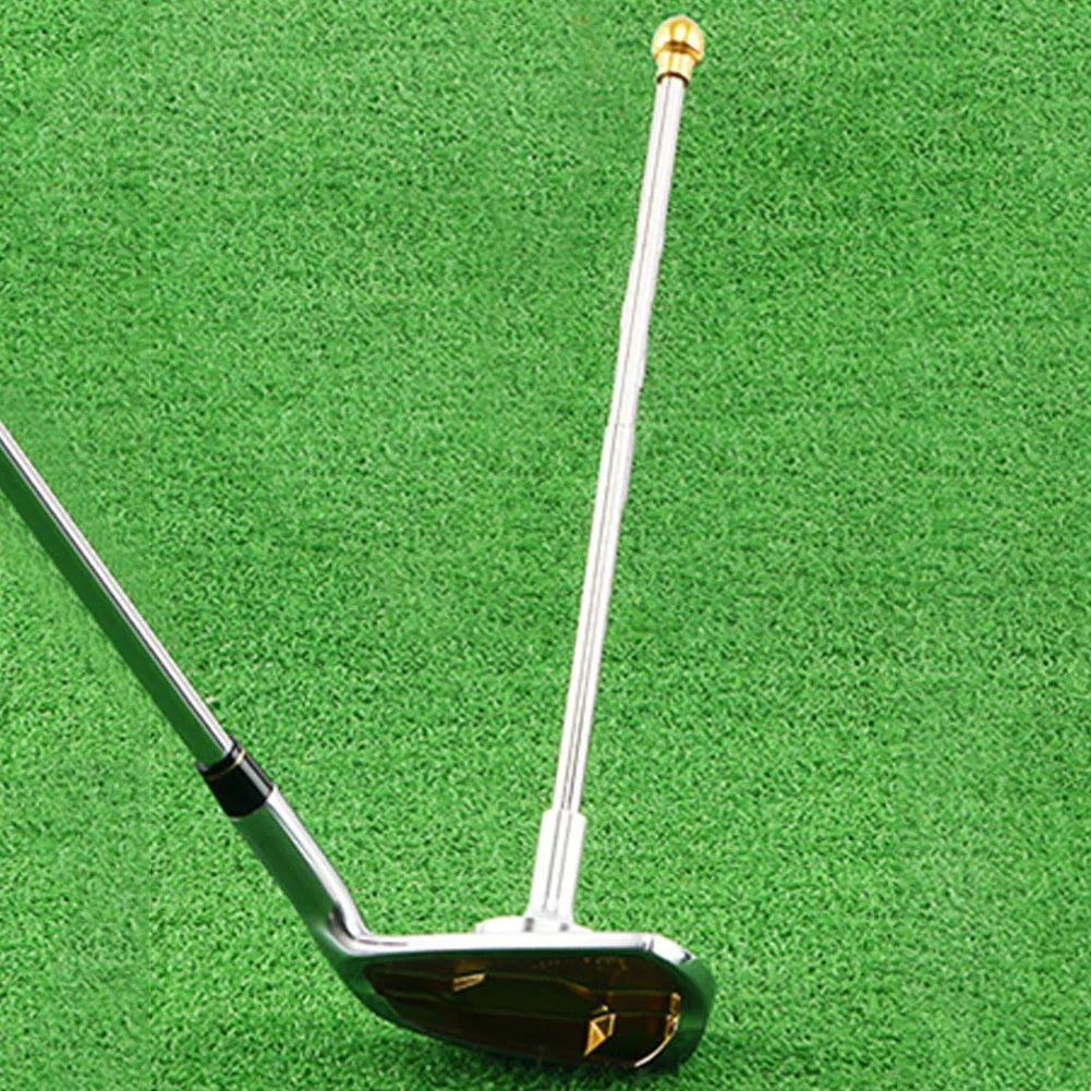Golf Magnetic Alignment Tool - Adjustable Swing Trainer Rod for Shot Control & Clubface Alignment