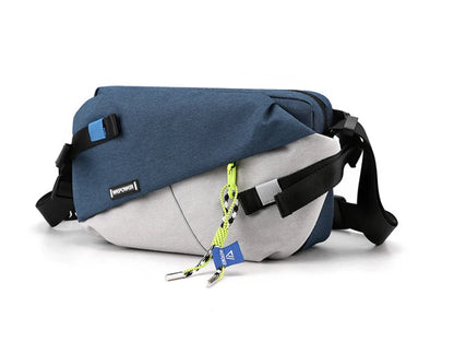 Premium Nylon Waist Pack - Unisex Crossbody Chest Bag for Outdoor & Travel