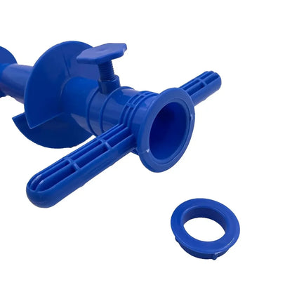 Beach Umbrella Base Insert - Plastic Floor Fork Plug Accessory (1 Piece)
