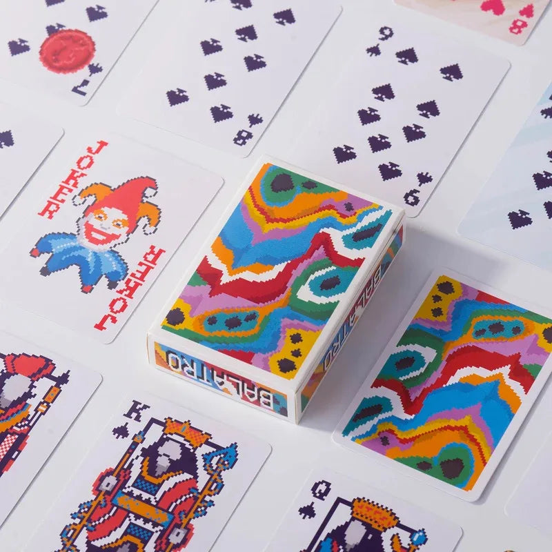 Premium Poker Card Set - Professional Quality Playing Cards for Game Night, Parties & Tournaments, Durable & Portable Design