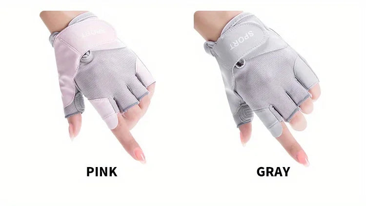 Lightweight Workout Gloves with Excellent Grip - Unisex - Weightlifting, Cycling, Exercise, Training, Fitness & Rowing