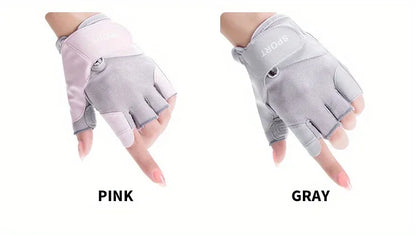 Lightweight Workout Gloves with Excellent Grip - Unisex - Weightlifting, Cycling, Exercise, Training, Fitness & Rowing
