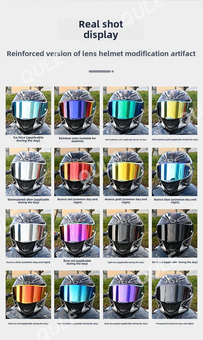 AGV Pista GP R / GP RR / Corsa R Motorcycle Helmet Visor - Full Face Shield Replacement Lens with Case