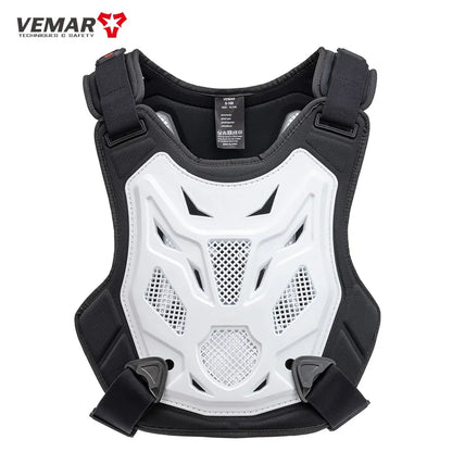 All-Season Motorcycle Armor Vest - PE Shell Body Protection for Motocross, Dirt Bike & MTB - Men & Women