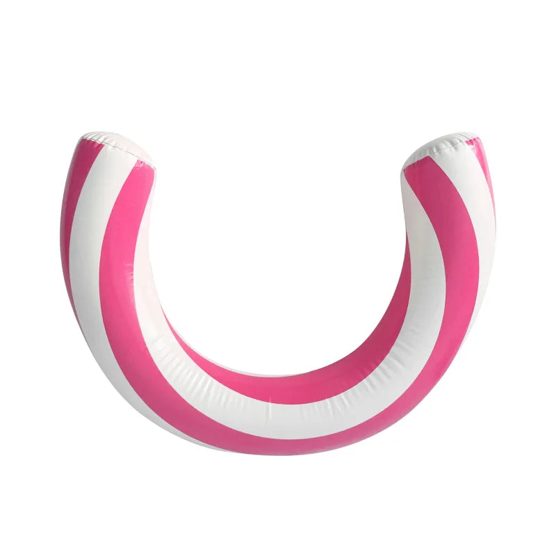 U-Shaped Pool Noodle - Inflatable Swimming Float Stick for All Ages Summer Water Fun