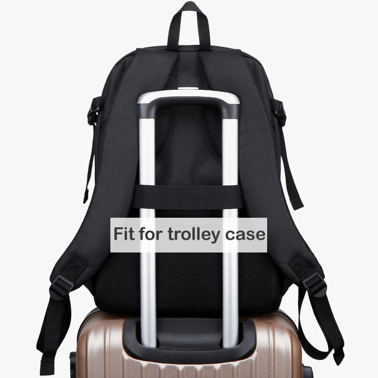Large Capacity Camera Backpack - Waterproof DSLR Bag with Tripod Holder & Rain Cover