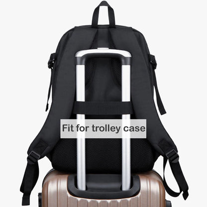 Large Capacity Camera Backpack - Waterproof DSLR Bag with Tripod Holder & Rain Cover