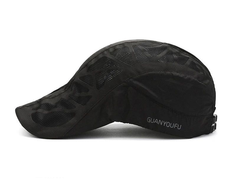Quick-Dry Baseball Cap - Breathable Sun Protection Hat for Men & Women - Outdoor Performance