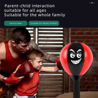 Desktop Punching Bag Stress Relief Toy - Suction Cup Boxing Ball for Kids & Adults