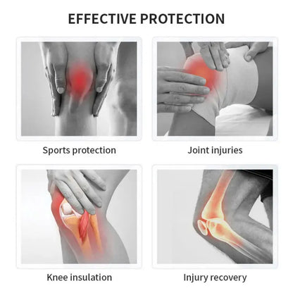 Professional Sports Knee Pads - Thickened Elastic Protection for Basketball, Volleyball & Fitness (1 Pair)