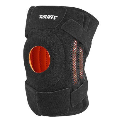 Adjustable Elastic Knee Support Brace - Patella Protection for Basketball, Soccer, Running, Cycling & Fitness (1 Piece)