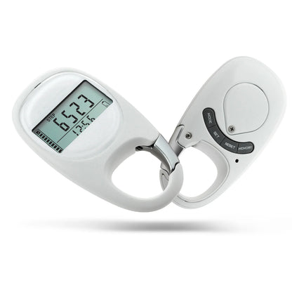 Portable Fitness Pedometer – Step Counter & Activity Tracker for Steps, Distance & Calories
