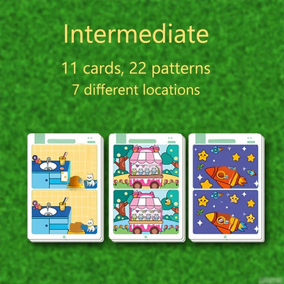 Educational Fault Finding Game: Reusable Wiping Paper for Focus and Attention Training