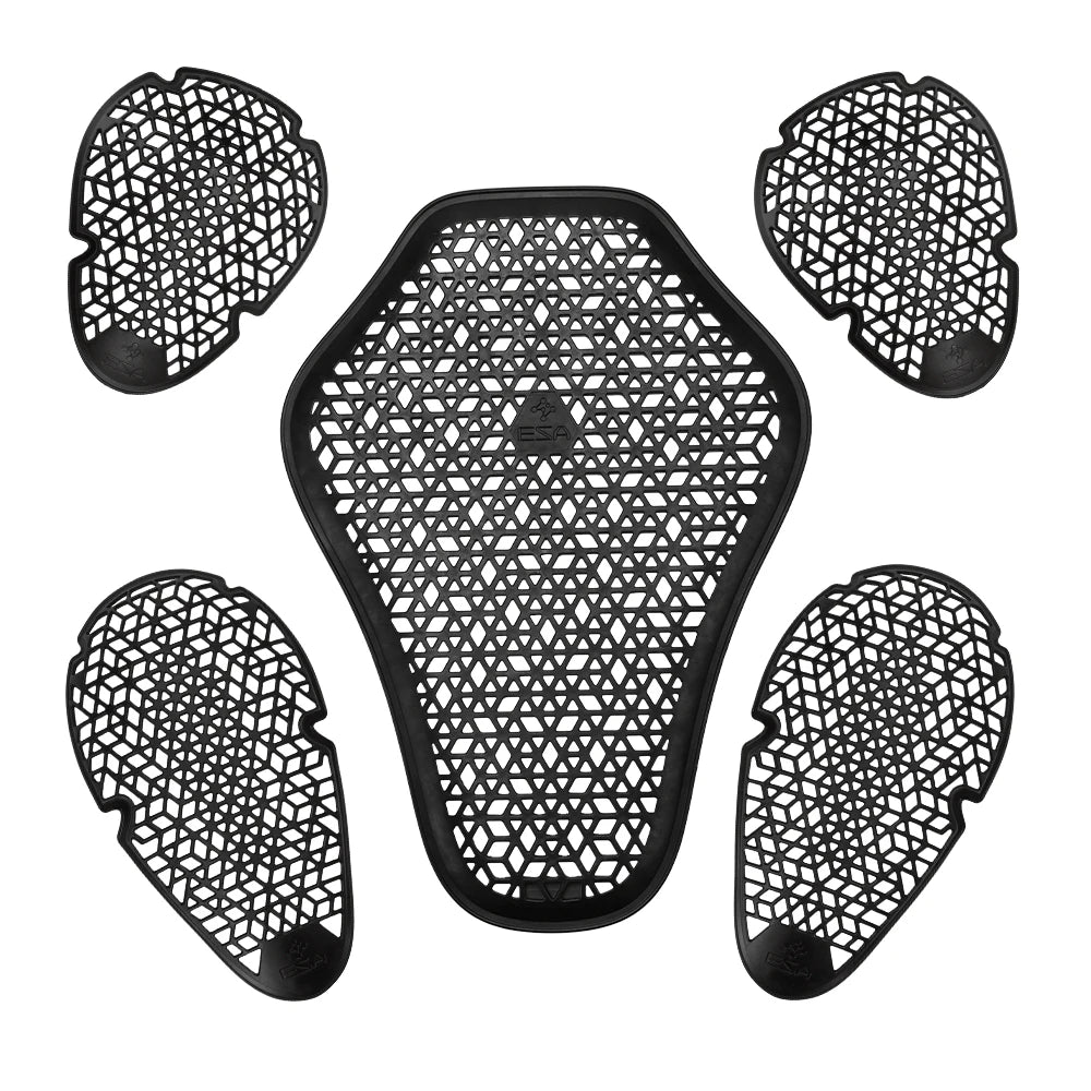 CE Certified Motorcycle Armor - Lightweight Ergonomic Impact Protection for Riding Jackets