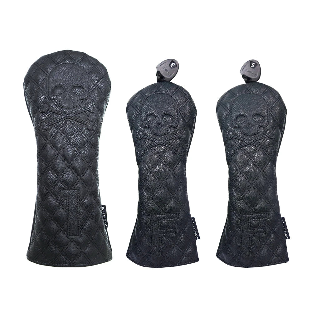 Premium Golf Club Covers - Waterproof Protector Set for Driver, Fairway, and Hybrid