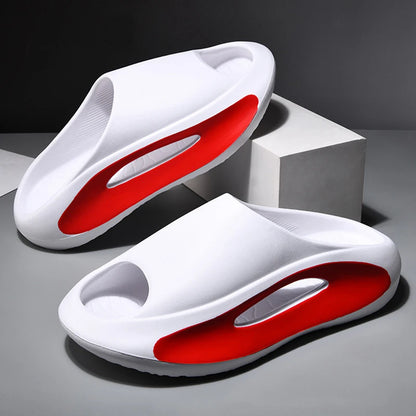 EVA Soft Sole Summer Slippers - Unisex Indoor/Outdoor Slides with Thick Cushioned Bottom for Beach & Home