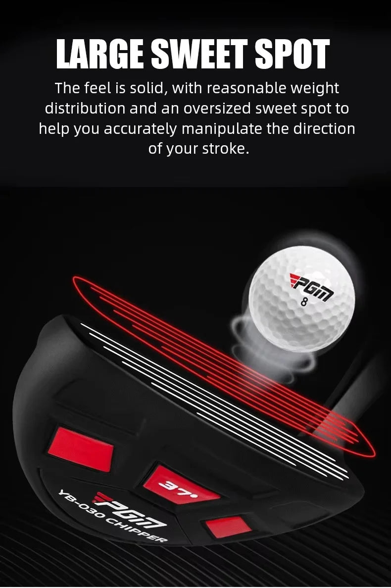 Premium Steel Golf Chipper Putter - Unisex Sand Wedge & Pitching Club