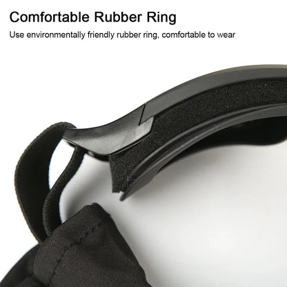 Tactical Airsoft Goggles - 3 Interchangeable Lens - Windproof Dustproof Protection for Shooting, Motocross, Motorcycle & Mountaineering