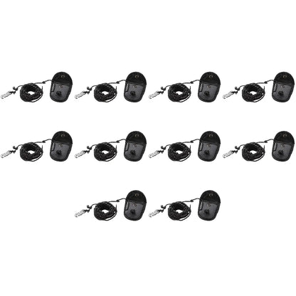 Windproof Elastic Travel Clothesline 3M with 12 Clips - Portable Stretch Laundry Line for Camping, Hotel, Trip & Cruise