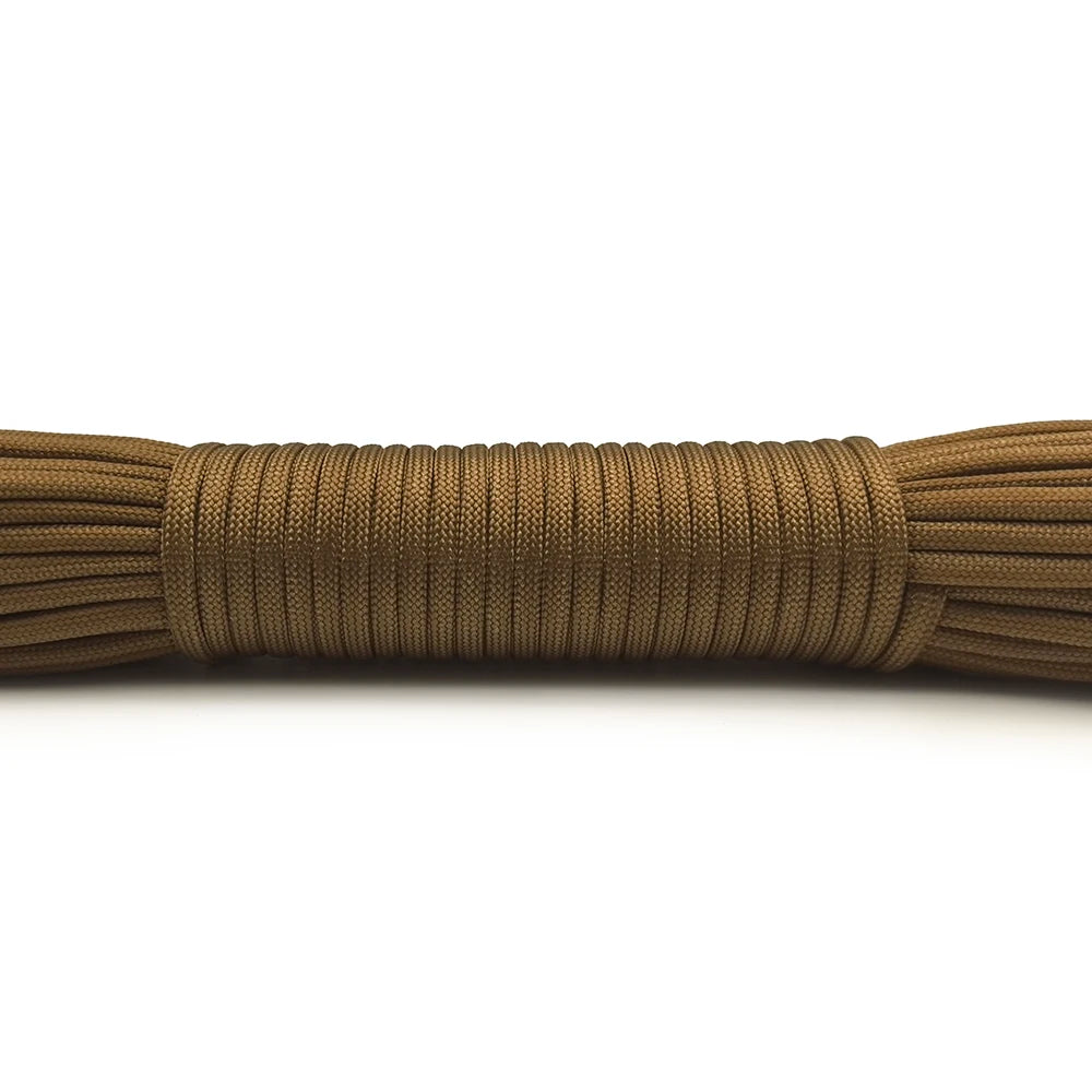 7-Strand Paracord 4mm - Survival Rope for Camping, Hiking, and Outdoor Use (5m/10m/31m Options)