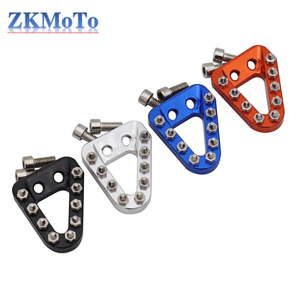 CNC Aluminum Rear Brake Pedal Step Plate Tip - Compatible with KTM SX/SXF/EXC/EXCF/XC/XCF/XCW/XCFW and Husqvarna TC/TE (2008-2016)