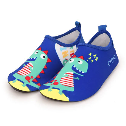 Quick-Dry Aqua Water Shoes for Kids - Lightweight Barefoot Beach Swimming Shoes for Boys & Girls