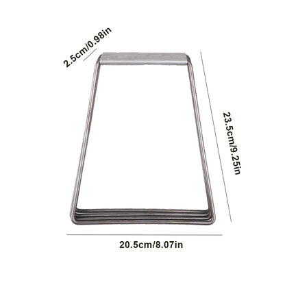 Aluminum Alloy Camping Cooler Stand - Folding Ice Box Holder for Outdoor Adventures (1-2 Pack)