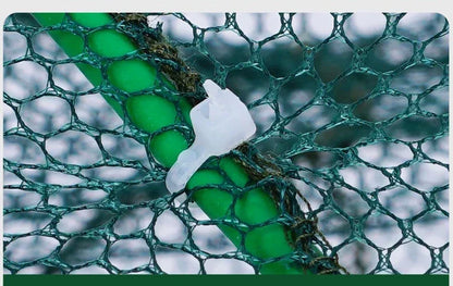 Folding Crayfish Trap - Multi-Purpose Fishing Net for Crab, Shrimp, Smelt & Eels - Casting Tackle Cage