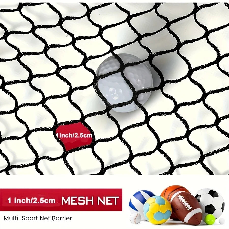 10x10 Ft Heavy Duty Golf Practice Net - High Impact Barrier Netting for Training