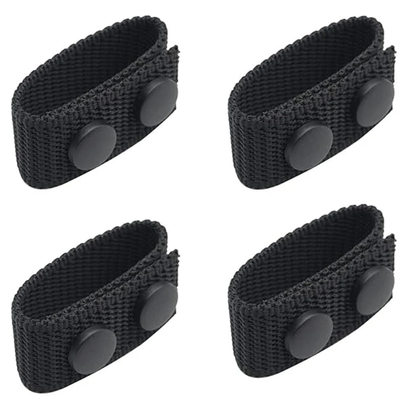 Tactical Belt Set - 4-Piece Multi-Functional Double Nylon Buckle System for Outdoor Sports & Equipment