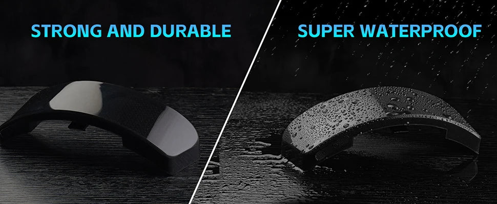 Smart RGB LED Motorcycle Helmet Display - APP Programmable Night Riding Warning Light with DIY Taillight Screen