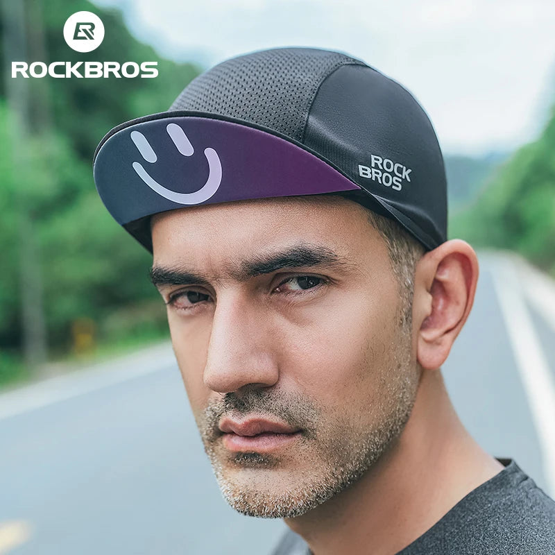 Ultra-Light Mesh Cycling Cap - Breathable Ice Silk Sun Protection Hat - Classic Team Bike Cap