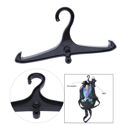 Folding Wetsuit Hanger - Scuba Diving Dry Suit Holder for Draining and Drying