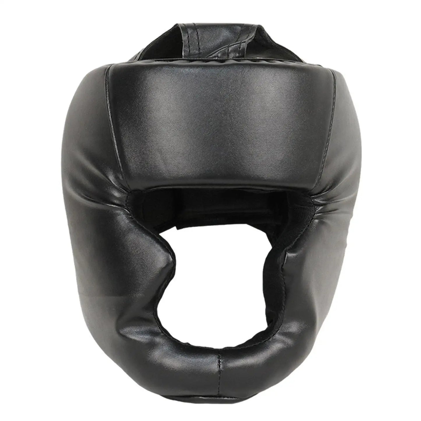 MMA Boxing Training Set - PU Leather Safety Gloves & Head Gear Protector for Adults & Kids - Kickboxing Equipment