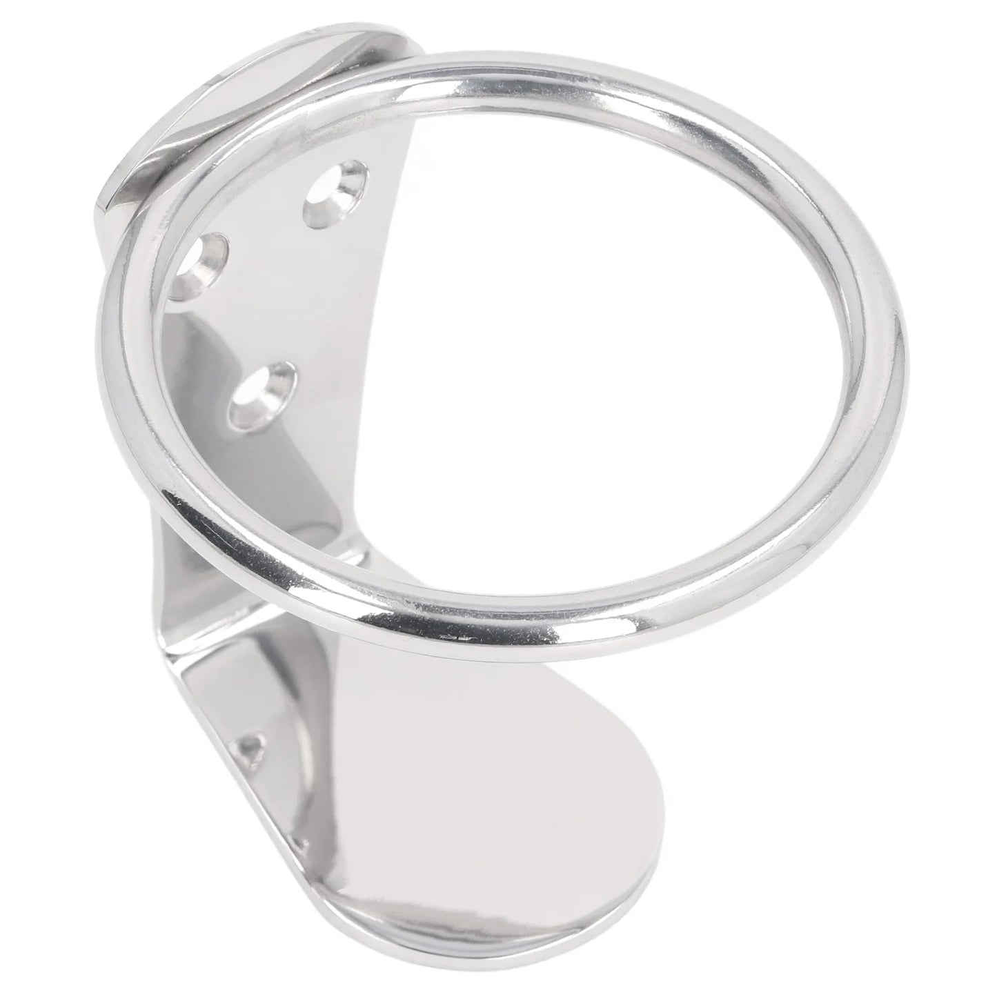 316 Stainless Steel Boat Ring Drink Holder - Rustproof Wall Mount Cup Holder for RV, Yacht & Marine Applications