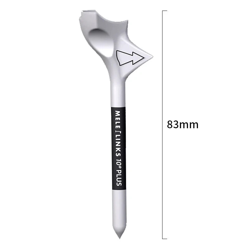 Premium Golf Tees - 10° Diagonal Rhombic Design with Speed Enhancement Technology (Includes Gift Box)