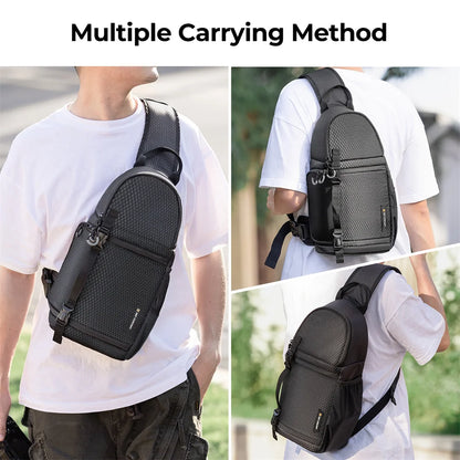 Camera Sling Backpack 10L - Waterproof DSLR/SLR Photography Bag