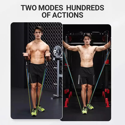Premium Resistance Bands Set for Bodybuilding and Muscle Training