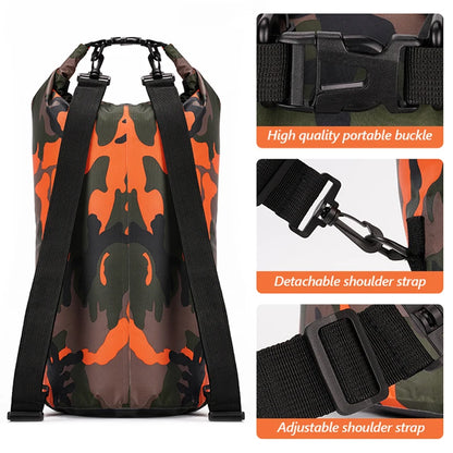 Waterproof Dry Bag Backpack - 30L/15L with Wet Separation Pocket for Kayaking, Boating, Swimming & Outdoor Sports