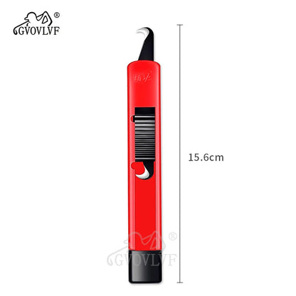 Golf Re-Gripping Hook Knife - Retractable Carbon Steel Blade Tool for Club Grip Replacement