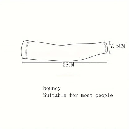 10 Pairs Summer Cycling Ice Silk Arm Sleeves - UV Protection Cooling Arm Covers for Running & Outdoor Sports - Fingerless Unisex