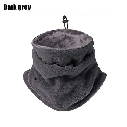 Winter Fleece Balaclava Face Mask - Windproof Neck Warmer for Men & Women - Motorcycle Cycling Hiking Camping Outdoor Scarf