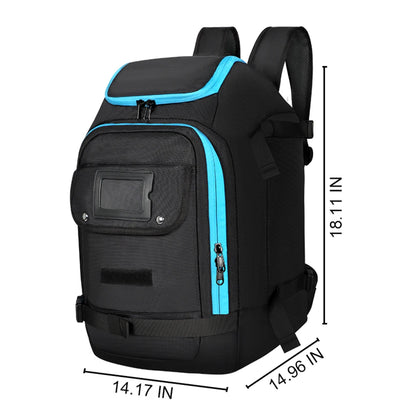 50L Waterproof Ski Boot Bag Backpack - Large Capacity with Dry Wet Separation for Snowboard Boots, Helmet, Goggles & Skis