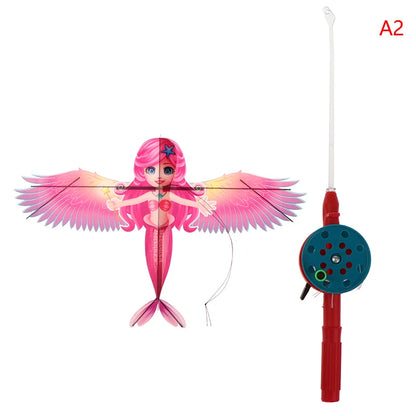 Mini Plastic Kite | 40cm | Hand Brake | Outdoor Fun | Sports Toys | Kites for Kids | Gifts