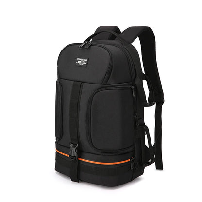 Large Capacity Camera Backpack - Waterproof Oxford DSLR Bag with 15.6" Laptop Compartment