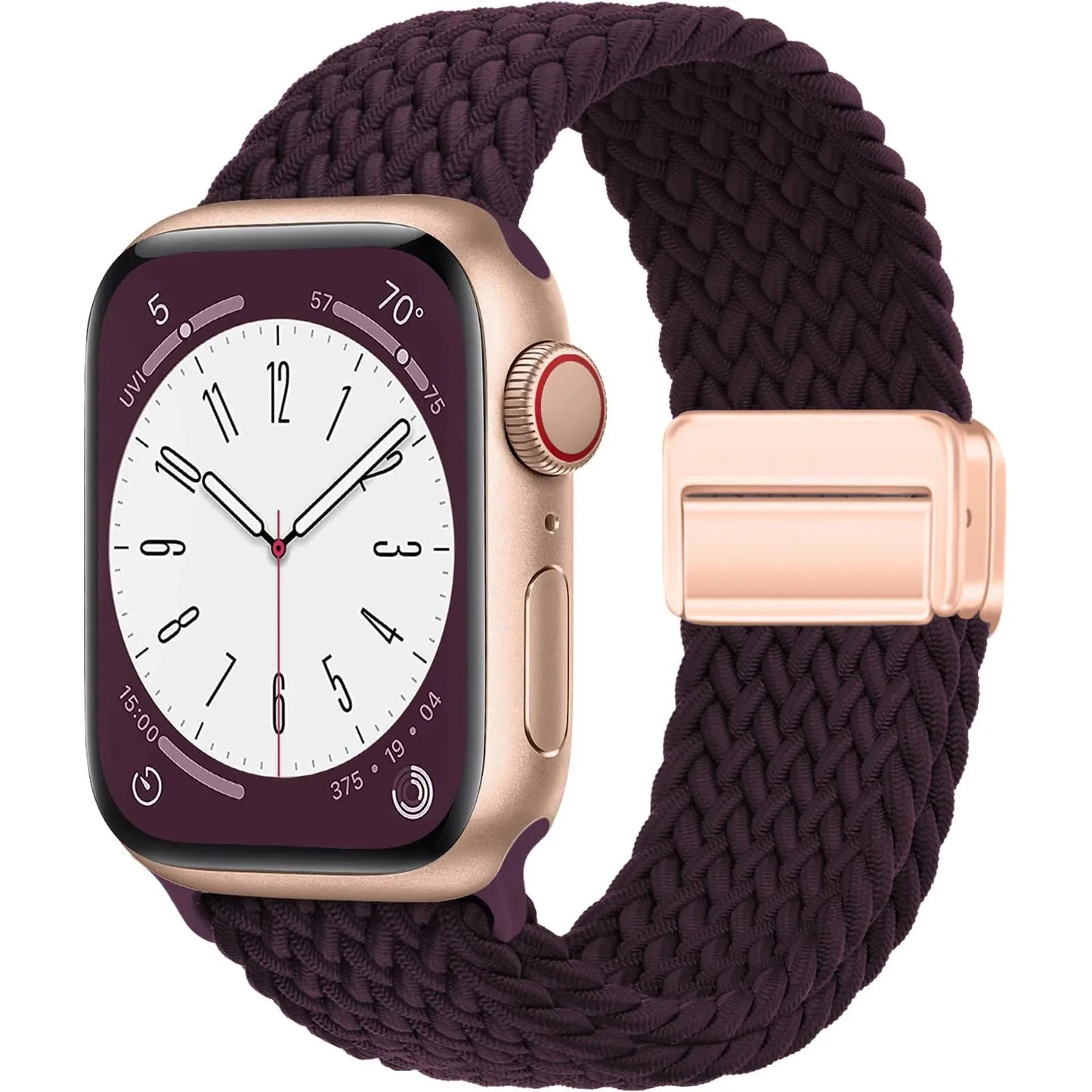 Magnetic Braided Strap Apple Watch Band - Universal Compatibility