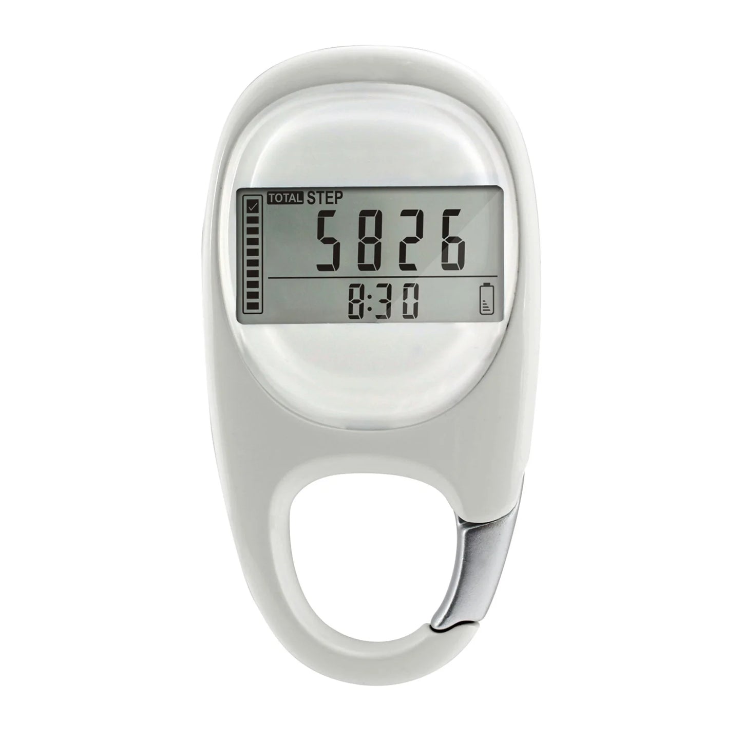 Portable Fitness Pedometer – Step Counter & Activity Tracker for Steps, Distance & Calories